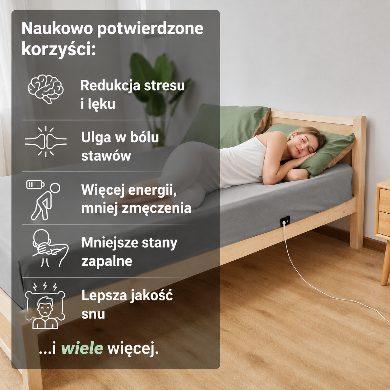 Vorman™ Prześcieradło Uziemiające