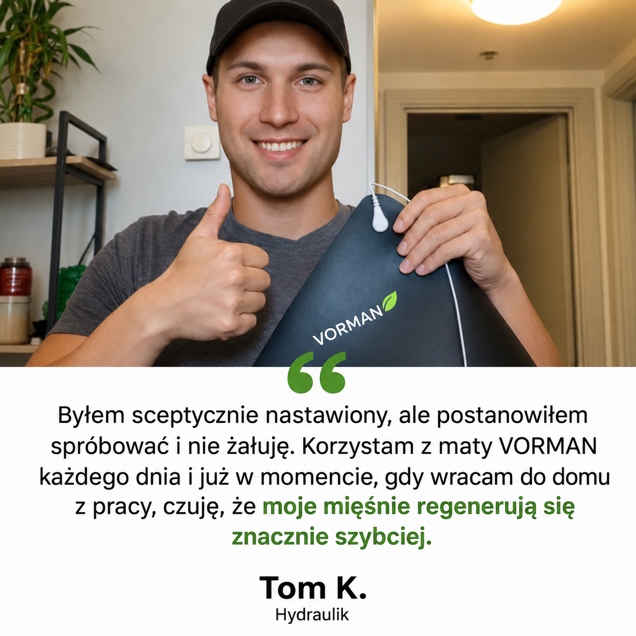 VORMAN™ | Mata Uziemiająca